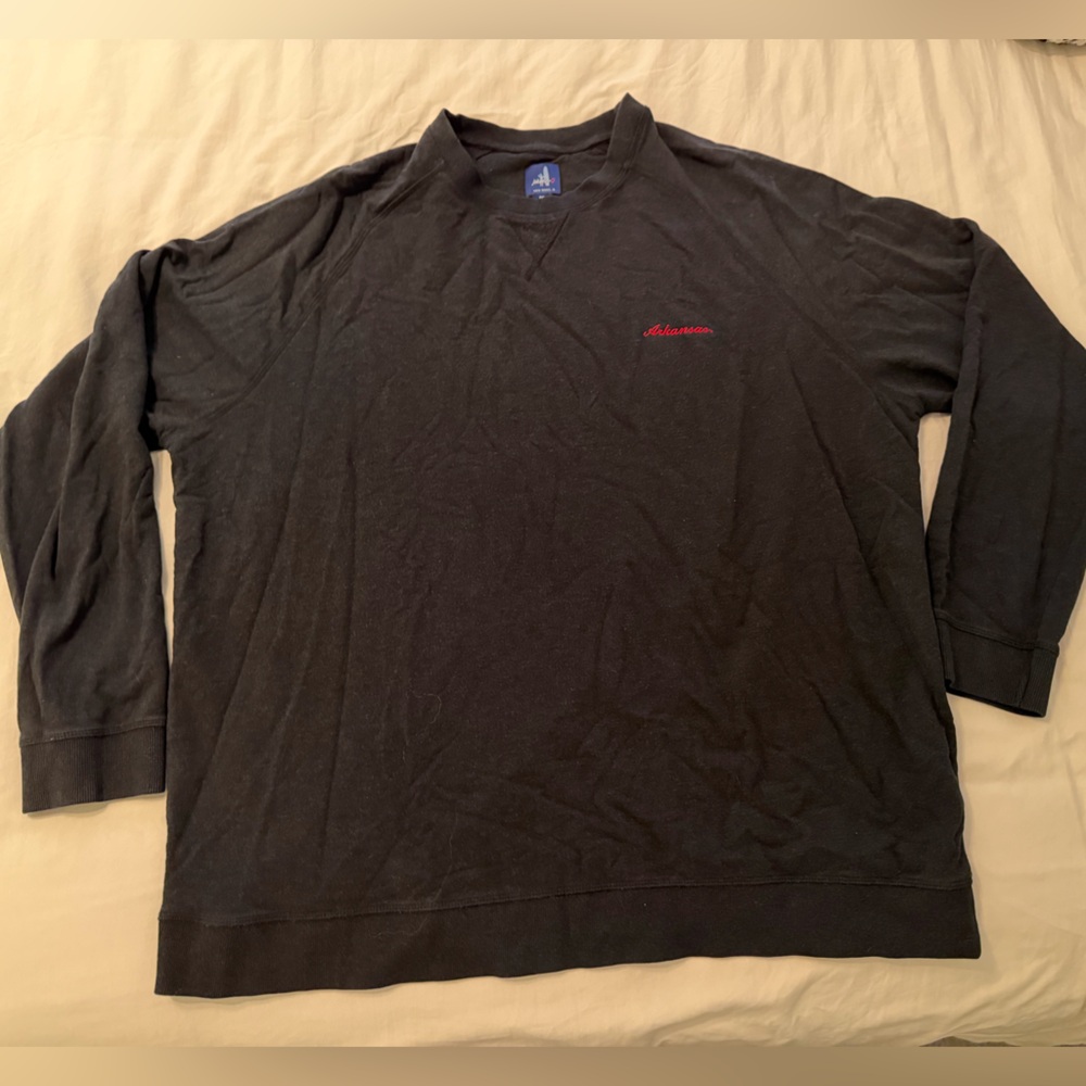 johnnie-O Arkansas Long Sleeve Crewneck